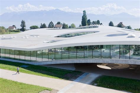 sanaa rolex center|epfl rolex learning center.